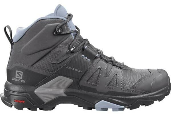 Intersport Salomon X Ultra 4 Mid GTX Womenmagnet black/zen blue Chaussures randonnée