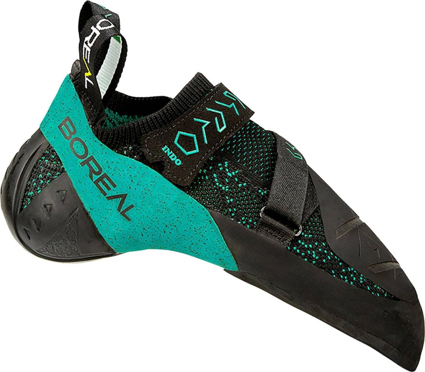 Intersport Boreal Indo Wmns (black-turquoise) Chaussons d&escalade