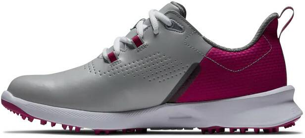 Chaussures de golf Intersport Footjoy FJ Fuel Women's Golf Shoes grey berry dark grey