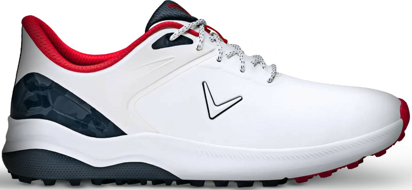 Intersport Callaway Lazer Golf Shoe white navy blue Chaussures de golf