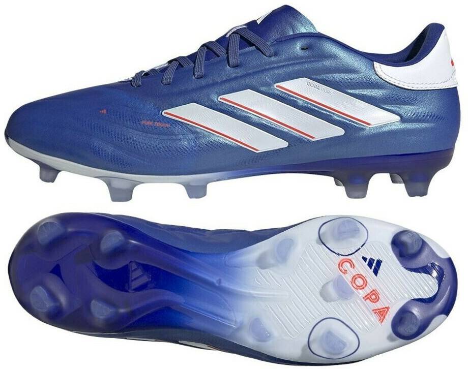 Intersport Adidas Copa Pure II.2 FG (IE4895) lucid blue/ftwr white/solar red Chaussures de foot