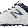 Intersport New Balance Fresh Foam ROAV Golf Shoes white navy Chaussures de golf