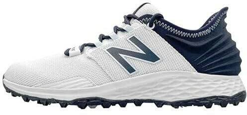 Intersport New Balance Fresh Foam ROAV Golf Shoes white navy Chaussures de golf