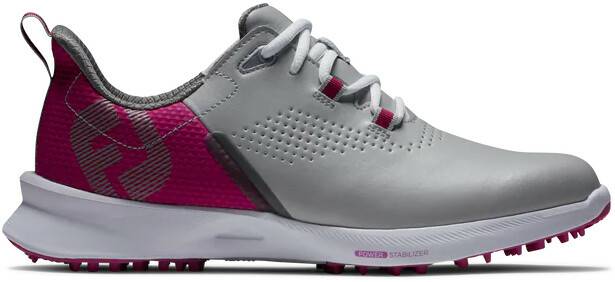 Chaussures de golf Intersport Footjoy FJ Fuel Women's Golf Shoes grey berry dark grey